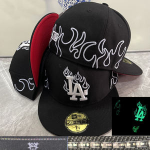 Gorra <span class=keywords><strong>de</strong></span> Béisbol al por Mayor para Bordado 3D con Patrón <span class=keywords><strong>de</strong></span> Béisbol Fluorescente, Gorra <span class=keywords><strong>de</strong></span> Visera Plana, Marca PouChang AnFo - Product Image 1