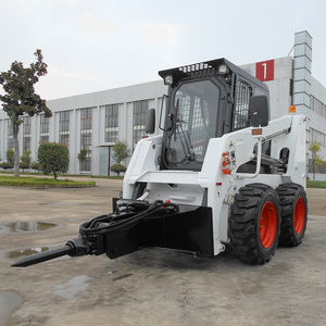 किफायती सस्ते छोटे स्किड लोडर निर्माण डीजल इंजन व्हील स्किड स्टम्प के साथ - Product Image 6