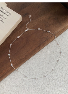 <span class=keywords><strong>Bracciale</strong></span> in <span class=keywords><strong>Argento</strong></span> S925 con Zirconi, Regalo per Donne, Braccialetti Regolabili con Fiore in Zirconia per Ragazze - Product Image 2