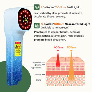 ZJZK Pas d'infection croisée Dispositif laser froid près du spectromètre IR pour chiens Maladies <span class=keywords><strong>de</strong></span> la peau Inflammation articulaire Troubles <span class=keywords><strong>de</strong></span> la cicatrisation des plaies - Product Image 4
