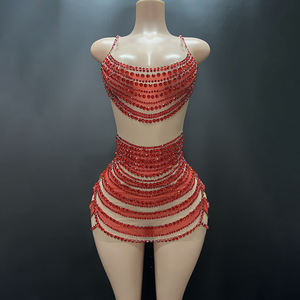 Novance Y3769 Недорогая одежда, оптовая продажа, женские платья для выпускного вечера, сексуальные 2024 с кристаллами, роскошная женская одежда для вечеринки на день рождения - Product Image 3