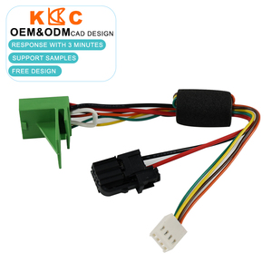 Precision <b>Wire</b> Harness <b>Assembly</b>, Custom <b>Cable</b>, Snap Fit Connector, Anti Vibration Foam Sleeve, Industrial - Product Image 1