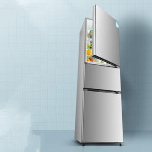 206l 135l מקרר איכותי, מקרר איכותי להכנת 3 דלתות מקרר מרובי דלת - Product Image 1