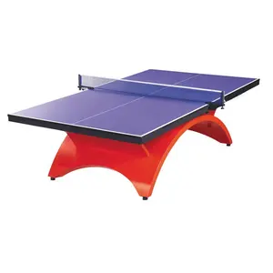 Top master 25mm led ping pong table internation standard MDF quality big rainbow pingpong desk wholesale OEM table tennis tables