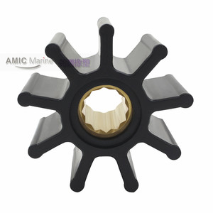 Pompe marine électrique Johnson 09-1029B-9 avec turbine flexible en caoutchouc nitrile pour eau de mer - Product Image 1