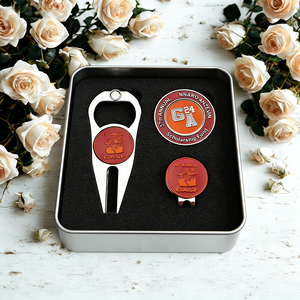 Set de Regalo de Golf de Proveedor Oro: Herramienta Divot Personalizable Profesional, Fichas de Golf de Calidad Premium con Diseños Surtidos, Marcador de Pelota - Product Image 1