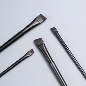 Profesional en ángulo Dinse Ultra Thin Tint Stroking Mascara Liner Brochas Wide Angel Eyebrow Brush Makeup Eyeliner Brush - Product Image 4