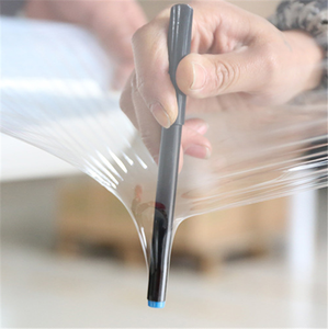 Película elástica fundida, fábrica líder en <span class=keywords><strong>China</strong></span>, plástico Flexible a prueba de polvo, logotipo de Color, envoltura de paleta impresa - Product Image 5