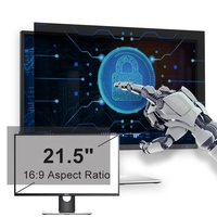 Protection d'écran anti-espion double sens pour moniteur LCD de bureau DELL 21,5 pouces 16:9, filtre anti-lumière bleue