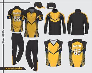 Beautiful Attractive Colors Prohawke <b>Cricket</b> Uniforms Full Sets <b>Cricket</b> Uniforms <b>Cricket</b> Jersey Full Sleeves Half Sleeves - Product Image 5