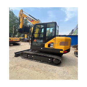 Excavadora de segunda mano TZ 60 Buen estado Precio más bajo Horas DE TRABAJO bajas Oruga de alta calidad Excavadora usada tz60 en venta - Product Image 1