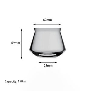 TEKU <span class=keywords><strong>Verre</strong></span> de dégustation en cristal de luxe Décoration transparente Logo personnalisé disponible pour les expériences de consommation de luxe modernes - Product Image 2