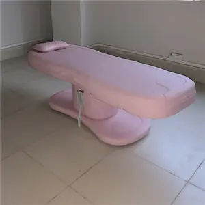 Kisen 럭셔리 살롱 가구 뷰티 전기 화장품 1 2 3 4 모터 마사지 테이블과 침대 블랙 핑크 스파 페이셜 침대