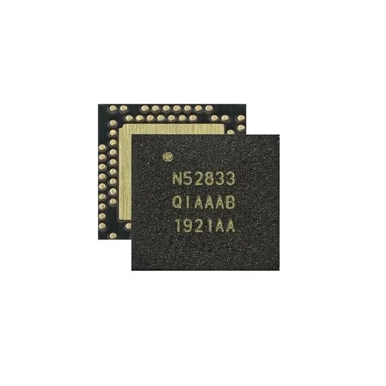 Chip ricetrasmettitore Wireless a circuito integrato NRF52833-QIAA QFN NRF52833 NRF52833-QIAA-R