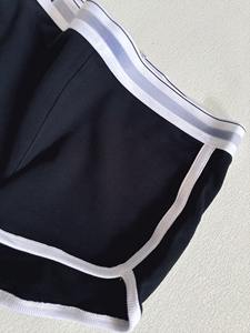 Short de plage décontracté grande taille pour femme Short de yoga de couleur unie avec short respirant vierge taille moyenne - Product Image 5