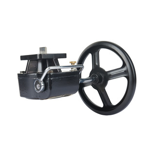 Actionneur de vanne pneumatique à engrenage sans fin manuel SL1, dispositif de commutation à volant en alliage d'aluminium, vanne de contrôle industrielle - Product Image 2