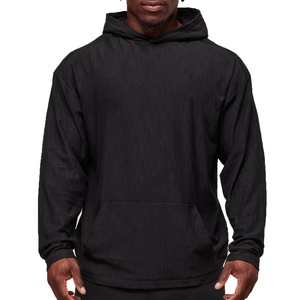 Sudadera con Capucha para Hombre, Ajuste Holgado, Personalizada, Suministro Directo Exclusivo del Fabricante, de Una Sola Capa, Fresca, Talla Grande, a la Moda - Product Image 1