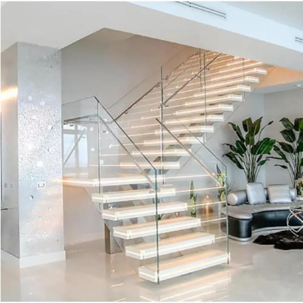 CBMmart DIY escaleras con peldaños de madera nuevo diseño escalera decorativa de Stairs light
