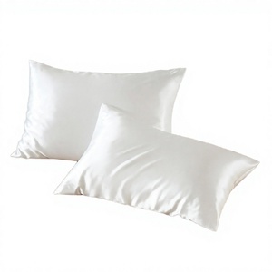 100% Pure <b>Silk</b> 16MM 50x75cm Luxury Rectangle Pillowcase Hidden Zipper Modern Design for Home Hospital Hotel Use Print/Solid - Product Image 3