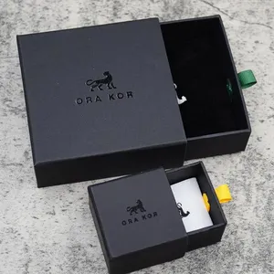 Paper Box Gift Box Packaging Box Factory Free Sample Eco-Friendly Paper Set Pouch Custom Luxury Drawer Box Gift Packaging Paper Jewelry Box Set With Logo