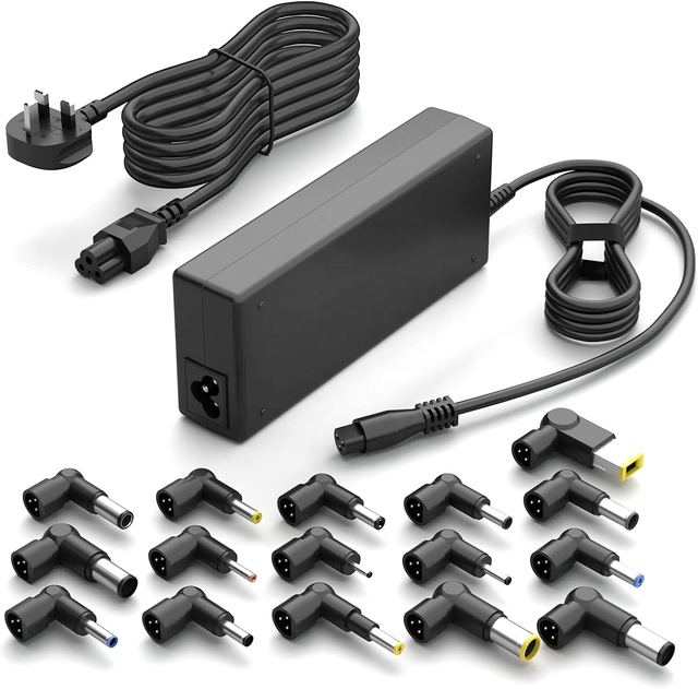 90W Universal Laptop Charger Power Adapter Laptop Accessories 10 Tips DC OTP Compatible for HP for Dell for Lenovo for Acer ASUS