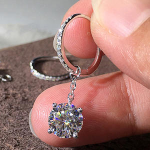 Anillo de Diamantes de Oro Blanco A.Gem, Corte Brillante Redondo, Color D, Natural, Certificado por GIA, Anillo de Compromiso Clásico, Joyería para Mujer - Product Image 3