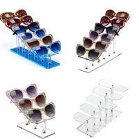 Présentoir rotatif en carton pour lunettes de soleil, idéal pour les enfants, présentoir de table pour magasin de détail, présentoir personnalisé en acrylique pour lunettes.