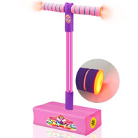 2026 gros luxe lumineux saut Pogo bâton Fitness jouets cliquez et jouer mousse Pogo Jumper pour les enfants
