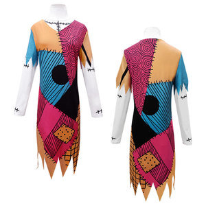Halloween Cosplay fiesta Sally vestidos <span class=keywords><strong>pesadilla</strong></span> antes <span class=keywords><strong>de</strong></span> Navidad Anime Girl Horror Cosplay disfraz traje - Product Image 3