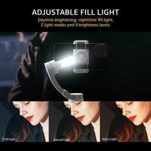 Estabilizador de Gimbal de 3 Ejes con Seguimiento Facial Automático para Teléfono Móvil, Trípode para Smartphone - Product Image 3