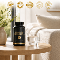 Capsules d'Urolithine Anti-Âge Premium OEM, Technologie Liposomale 500mg, Haute Absorption, Alternative au Mitopure, Vente en Gros, Halal