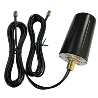 Antenne de cabinet 4G double fonction monobloc, grande lanterne trois-en-un WIFI GPS étanche, forme champignon, 10 bandes 2.4GHz/5GHz IP65