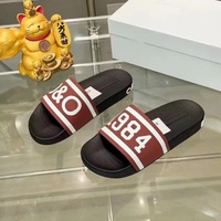 Chaussons de sport tendance de luxe, de haute qualité, grande taille, plats, en EVA, imprimés, légers, pour hommes, pour l'été et la plage