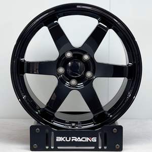 <span class=keywords><strong>ล้อ</strong></span>ฟอร์จ Bku 5x112 สไตล์ JDM <span class=keywords><strong>Te37</strong></span> ขนาด 19 20 21 นิ้ว สีดำเงา <span class=keywords><strong>ขอบ</strong></span>เว้าแบบคัสตอม สำหรับ BMW G80 M3 G82 M4 G87 M2 - Product Image 3
