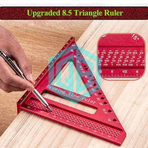 2024 mise à niveau 8.5 pouces carré et Triangle multifonction 3D outils de règle de travail du bois pour bricolage <span class=keywords><strong>menuiserie</strong></span> bois OEM pris en charge - Product Image 2