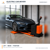 CATHAYLIFT Déplaceur de Voitures Électrique 2500KG, Chariot de Manutention Entièrement Électrique Alimenté par Batterie pour Showroom Automobile