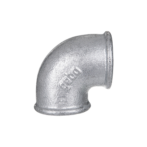 ADAPTADOR HEMBRA/HEMBRA DE CODO DE ACERO FORJADO GALVANIZADO para TUBO DE FONTANERÍA TAMAÑO 30MM CONEXIÓN DE TUBO SOLDADURA ACERO AL CARBONO ZINC HIERRO FUNDIDO - Product Image 2