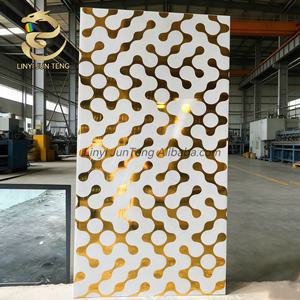 <span class=keywords><strong>Panel</strong></span> de Pared UV de Alto Brillo, Lámina de Mármol de 1220*2800 mm, <span class=keywords><strong>Panel</strong></span> UV para Decoración de Restaurantes, Azulejo de Pared Flexible Resistente al Agua - Product Image 6