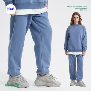 Nuovo marchio hipster in pile polare con pantaloni sportivi in pile pantaloni caldi casual spessi autunnali e invernali per uomo