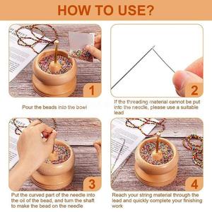 2023 Good Quality Manual Wooden <strong>Bead</strong> <strong>Spinner</strong> for Simple Design Jewelry Making Bracelets - Product Image 6