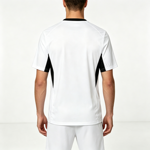 T-shirt de sport personnalisé pour homme, séchage rapide, imprimé, manches courtes, col en V, manches raglan, jersey, vêtements de sport pour l'entraînement - Product Image 2