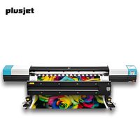 Plusjet Factory Sale 3.2m Großformat ECO Solvent Ink UD-32R8AA + für GALAXY Eco Solvent Drucker mit Epson I3200-E1 Druckkopf