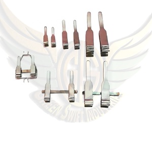 ที่หนีบหลอดเลือดขนาดเล็กทำจากสแตนเลสสีเขียวเหมาะสำหรับใช้เป็นอุปกรณ์เสริม - Product Image 5