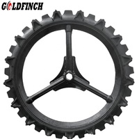 Pneus YHS ROCKWAY 1100x80mm pour repiqueuse de riz, roues pleines en caoutchouc de haute qualité pour pulvérisateur à flèche 110cm, pneus de tracteur, garantie 2 ans