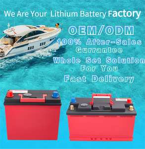 LiFePO4 배터리 RV/골프 카트/요트/해양/백업/태양열 용 리튬 철 인산염 리튬 이온 배터리 12V 100Ah - Product Image 2