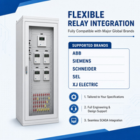 Solution EPC IEC 61850 110kV 66kV 35kV, système d'automatisation de postes de transformation tout-en-un, protection et panneau de commande des transformateurs