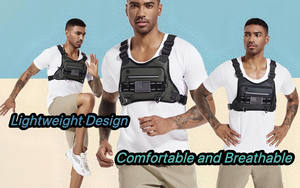 Échantillon gratuit Sac à bandoulière tactique portable Oxford camouflage unisexe Mode Camping Randonnée Sac de poitrine à bandoulière unique Polyester - Product Image 4