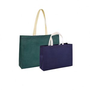 Custom Logo <b>Print</b> Eco-Friendly Reusable Long Non Woven Shopping Bag for Supermarket Grocery Clothes Promotion Gift Daily Use - Product Image 1