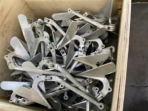 ANCLA DE ARADO GALVANIZADO EN CALIENTE MARINO 5Kg/11LB Anclajes de arado CQR Anclaje Barco Yate Barco Accesorios de hardware - Product Image 3