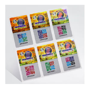 Adesivi Laser argento con codice QR autentico sigillo di sicurezza olografico garanzia vuoto adesivi sicuri Anti-contraffazione etichetta - Product Image 4